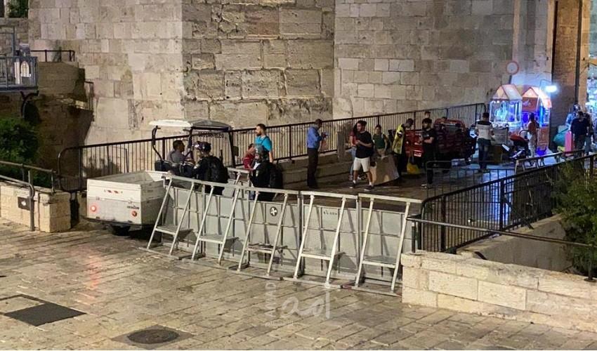 جيش الفاشية اليهودية يغتال شاب فلسطيني في باب العامود بالقدس- فيديو