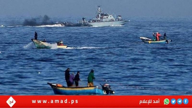 بحرية جيش الاحتلال تعتقل 10 صيادين قبالة بمنطقة الزوايدة وسط قطاع غزة
