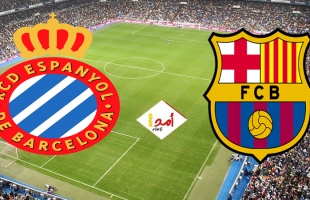 برشلونه يفوز ثلاثية لهدف على اسبانيول في الدوري الإسباني - فيديو