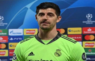 كورتوا يعود لقائمة ريال مدريد ضد أرسنال فى قمة دوري أبطال أوروبا