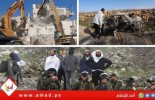 جيش الاحتلال يواصل انتهاكاته.. والمستوطنين الإرهابيين يعتدون على ممتلكات المواطنين