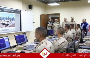 الجيش المصري يستعرض تدمير دبابة "ميركافا" الإسرائيلية أمام السيسي - صور