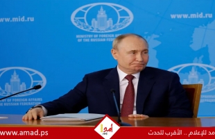 بوتين: لا سلام في الشرق الأوسط دون وجود دولة فلسطينية