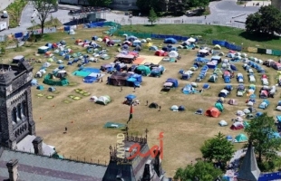 أمر قضائي بإخلاء مخيم مؤيد للفلسطينيين في أكبر جامعة كندية