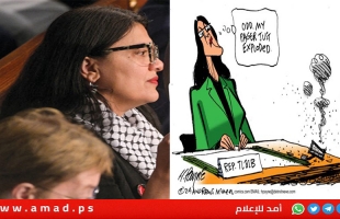 رشيدة طليب تندد برسم كاريكاتوري يظهرها إلى جانب جهاز "بيجر"