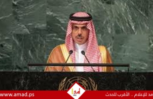 وزير الخارجية السعودي: يجب القيام بخطوات عملية لإقامة دولة فلسطينية مستقلة