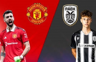 مانشستر يونايتد يفوز على باوك بهدفين في الدوري الأوروبي - فيديو