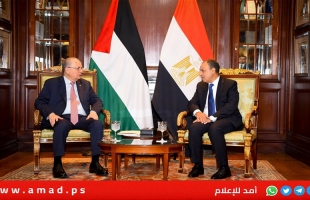 وزير خارجية مصر يبحث مع رئيس الوزراء الفلسطيني التحضيرات لمؤتمر إعادة إعمار غزة