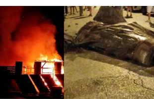 صواريخ إيرانية تصيب وسط إسرائيل..وتضرر محطة قطار