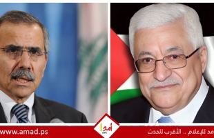 رئيس الوزراء اللبناني يجدد للرئيس عباس دعم بلاده الثابت لحقوق الشعب الفلسطيني