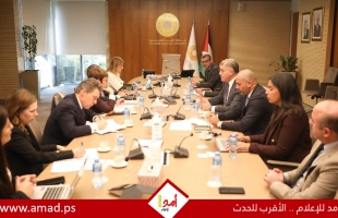 محافظ سلطة النقد يبحث مع رئيسة البنك الأوروبي سبل دعم القطاع المصرفي الفلسطيني