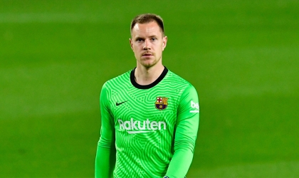 تير شتيجن يرد على شائعات رحيله عن برشلونة