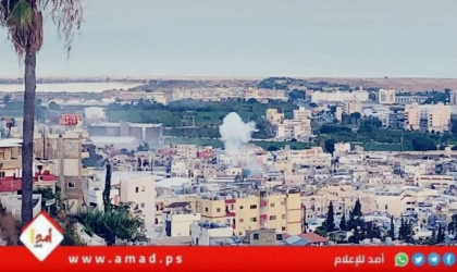 جيش الاحتلال يستهدف مخيم عين الحلوة في صيدا جنوب لبنان-فيديو