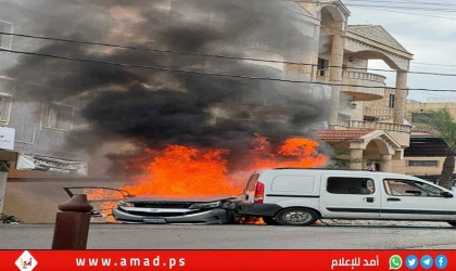 شهداء وجرحى في قصف إسرائيلي على سيارة بطريق بيروت دمشق - فيديو