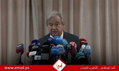 غوتيريش: الأونروا" العمود الفقري لجهود الأمم المتحدة في غزة..وأعدادا هائلة من الناس بلا مأوى