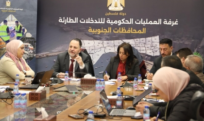 غرفة العمليات الحكومية تحذر من كارثة إنسانية وبيئية في قطاع غزة