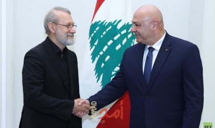 خلال لقاء لاريجاني..عون: نرفض أي تدخل في شؤون لبنان الداخلية  من أي جهة أتى