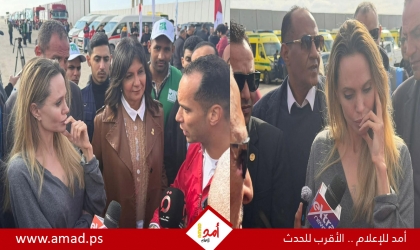 أنجلينا جولي: أهالي غزة يواجهون معاناة شديدة ومأساة إنسانية