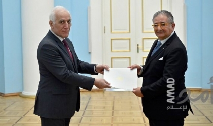 أرمينيا تستقبل أول سفير فلسطيني.. وخاتشاتوريان: إنها حقيقة تاريخية