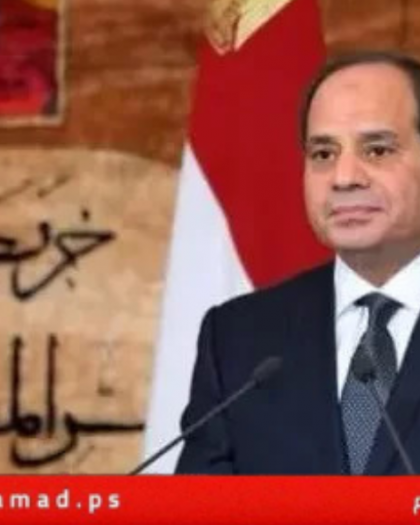 السيسي وسانشيز يؤكدان ضرورة توسيع الاعتراف بالدولة الفلسطينية..ورفض الحرب على غزة