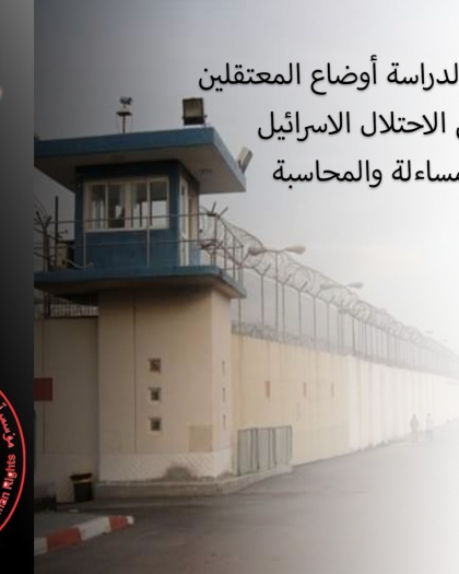 الضمير: تشكيل لجنة لدراسة أوضاع معتقلي غزة في معسكر (سديه تيمان)